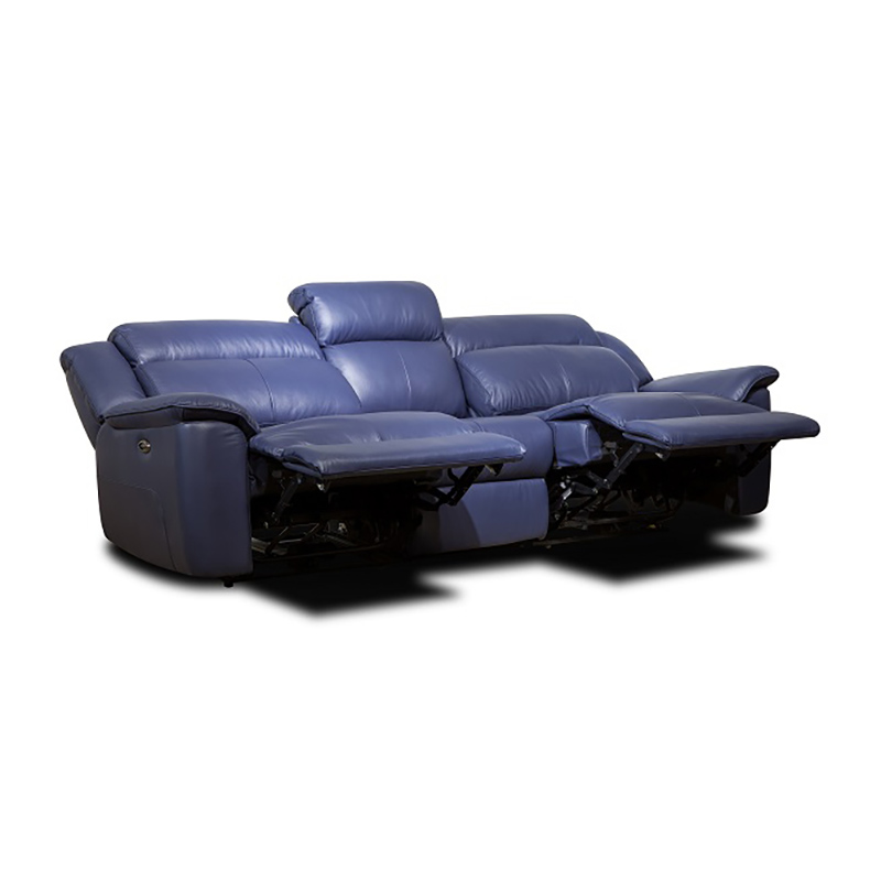 Functional Leather Recliner Sofa for Living Room