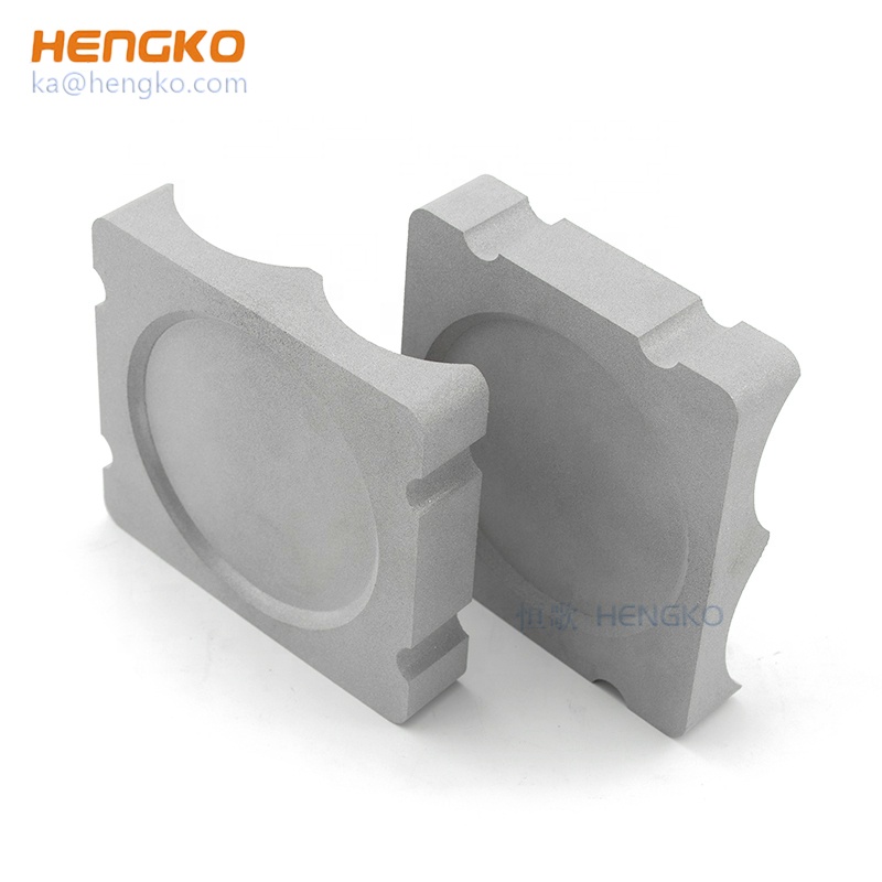 HENGKO high quality 5 20 30 40 micron porous metal 316L stainless steel sintered filter disc for mining or irrigation