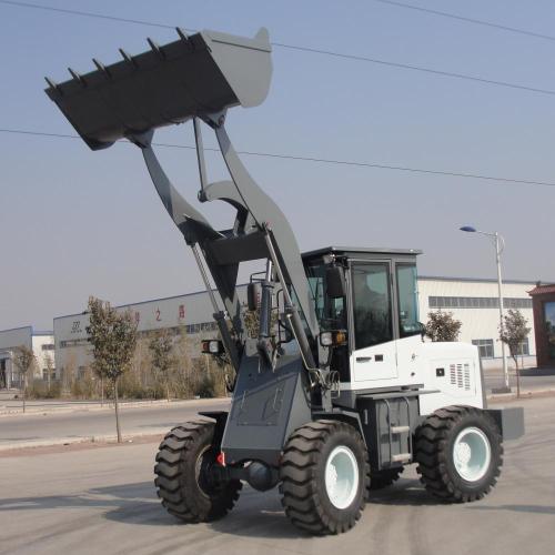 Wheel loader with spacious and comfortable cabin