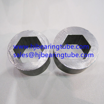 Inner hexagonal outer round structural steel tubing