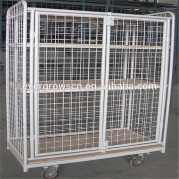 Collapsible heavy duty pallet rack electric cargo industrial trolleys