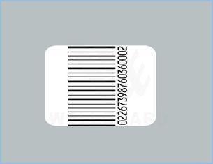 Anti-Theft label ,  Security Barcode Labels , White EAS Sec