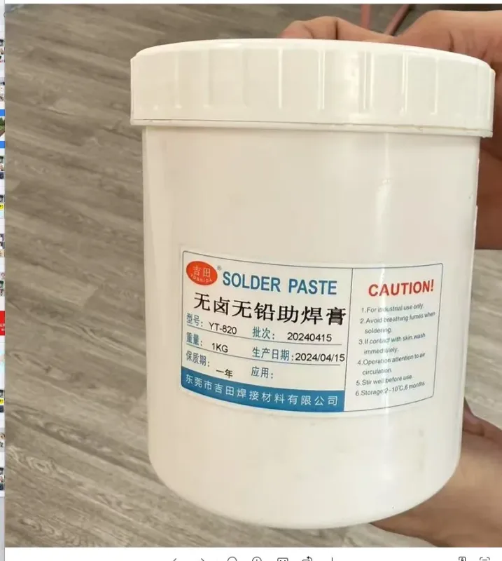 Yt-820 Solder Rosin Paste
