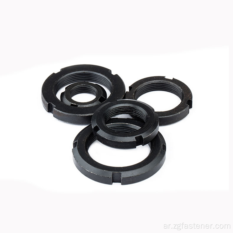 DIN981 Carbon Steel Black Oxide Locknut