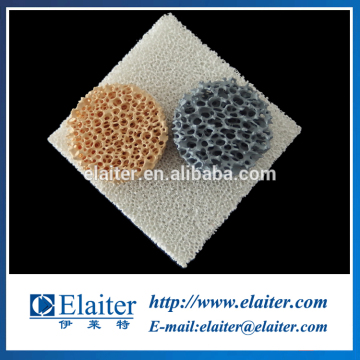 Melted iron filter, Metal casting foam filter, molten metal ceramic foam filter for casting industry