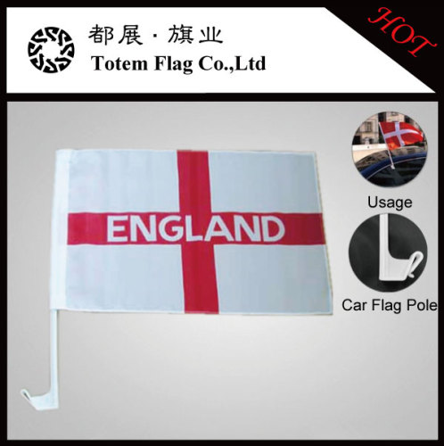 England Country Car Flags
