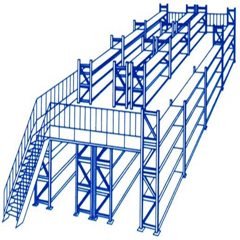 Heavy Duty Multi-Level Rack for Industrial Warehouse Storage