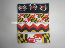 100% polyester elastic print headband