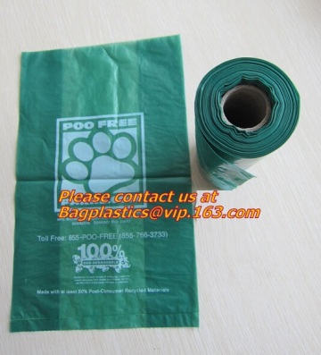 MERCHANDISE BAGS, dog waste bags, doggy bags, plastic wrap, compact packaging, star bottom