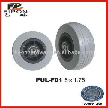 PU Solid Wheelchair Front Wheel