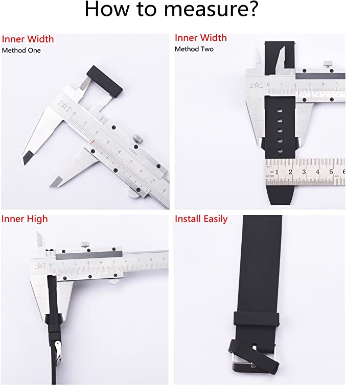 Silicone Watch Strap Loop