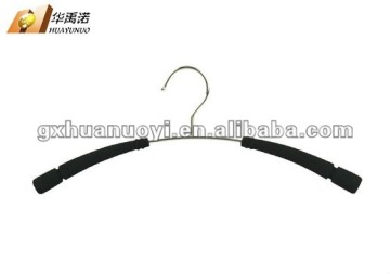Foam coat hanger in chrome / metal foam coats hanger