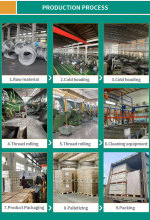 ASTM A193 B8 Stainless Steel Threaded Rod