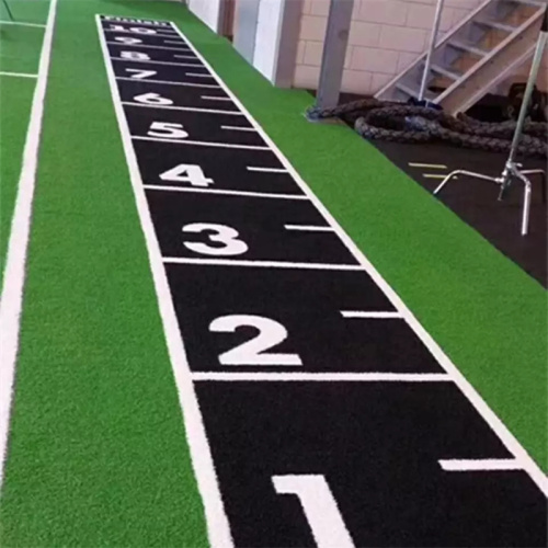 Gimnasio de buena calidad Track Track Grass Turf artificial