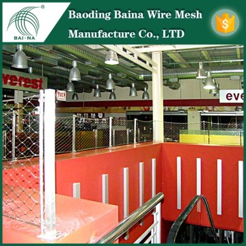 Stainless steel expanded wire rope mesh for building