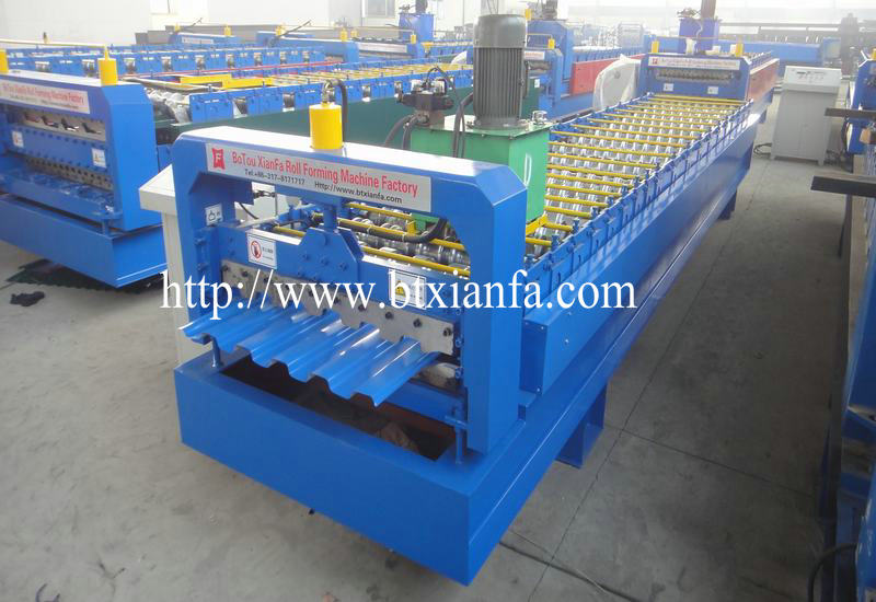 IBR Steel Wall Panel Roll Forming Machine