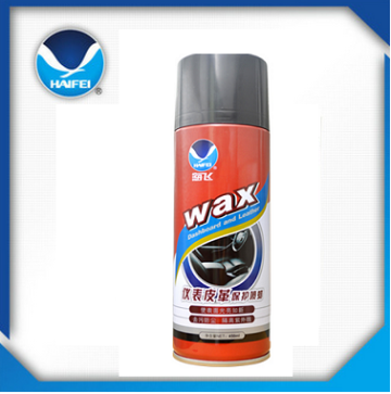 2016 car care dashboard spray wax aerosol car spray wax