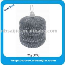 galvanized scrubber, stainless steel scourer,cleaning ball