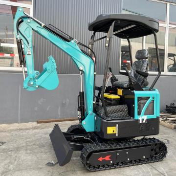 Mini excavator 1.7ton price with thumb bucket