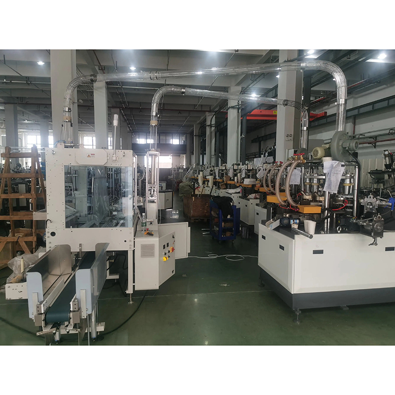 Salata automată de mare viteză de hârtie de unică folosință pentru hârtie pentru a lua o cupă de ambalare formarea mașinii de ambalare