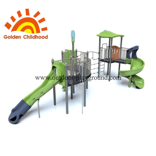 Slide Mix Outdoor Playground Equipment For Children