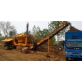 Efisiensi tinggi 15-30 kapasitas jerami crusher besar