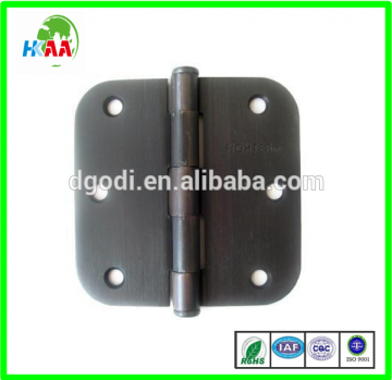 Tempered glass door hinge for glass shower cabin doors