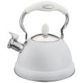 Painting White Whistling Kettle