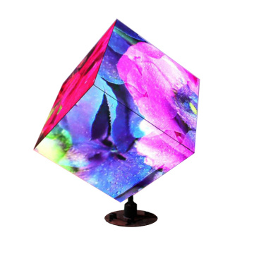Smart Standing Ceiling LED Cube Display for Indoor/Outdoor Video Advertising