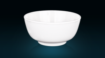 5 inches round melamine cereal bowl