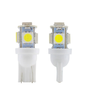5SMD 5050 LED Width Light Car Reading Lamp - LED Light Bulb T10