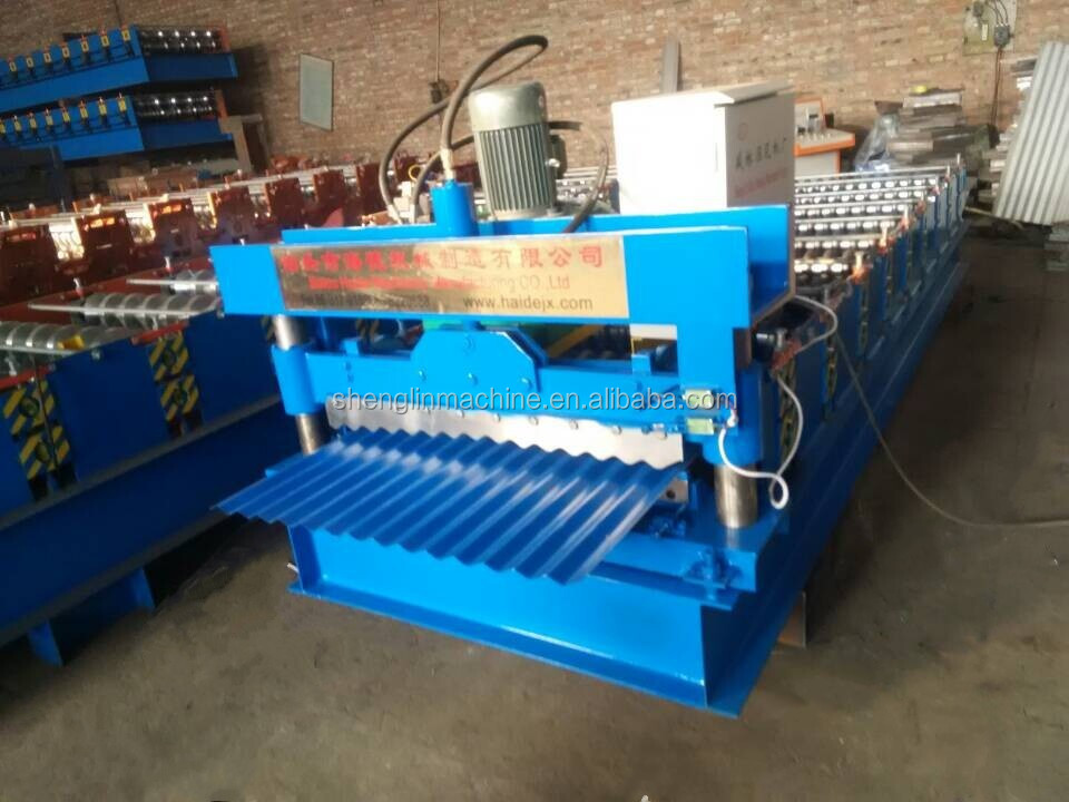 Haide Double Layer Corrugated and IBR Metal Roof Sheet Cold Roll Forming Machine