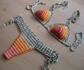 wholesale hand crochet women swimwear brazilian bikinis