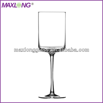 Handmade Mouth Blown wide mouth wine glass