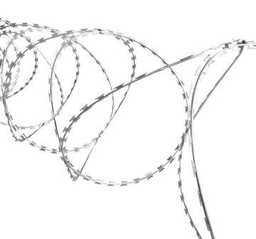 Waterproof Anti-Intrusion Concertina Razor Barbed Wire for Enhanced Fence Security