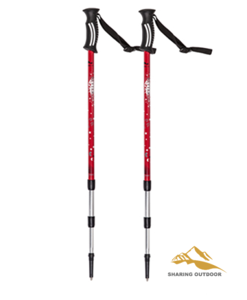 Lightweight Trekking Pole Adjustable Hiking Walking Stick