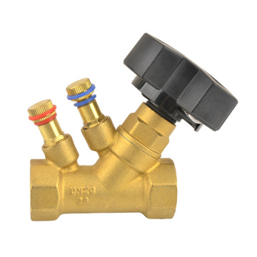 Brass Static Balance Valve Double Regulation Balance Valve