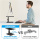 Ergonomic Design Adjustable Height Stand Riser for Office