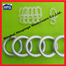 Plastic ring curtain ring plastic curtain ring