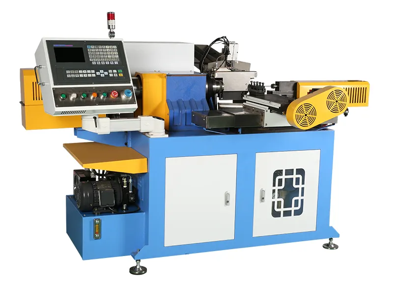 自動 X Y 軸冷間スピニング機械パイプ曲げおよび成形機