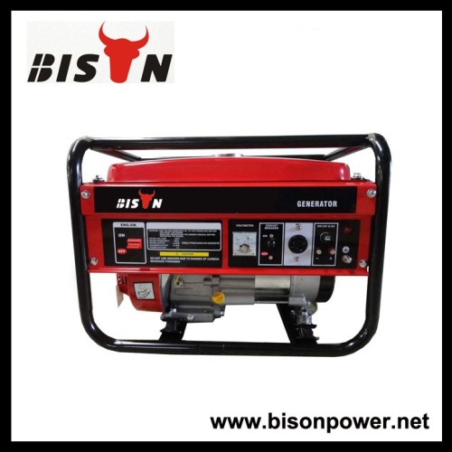 BISON(CHINA)Hot Sale 6000 Watts / 6.5KW Portable Gasoline Generator