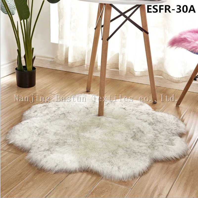 Long Pile Faux Sheep Fur Rugs Esfr-06A