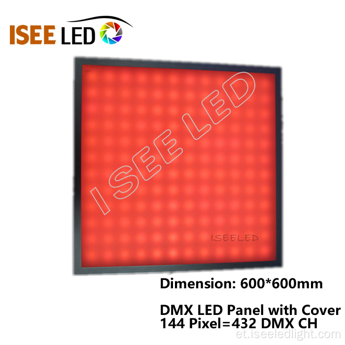 600mm DMX RGB LED -paneeli tuli