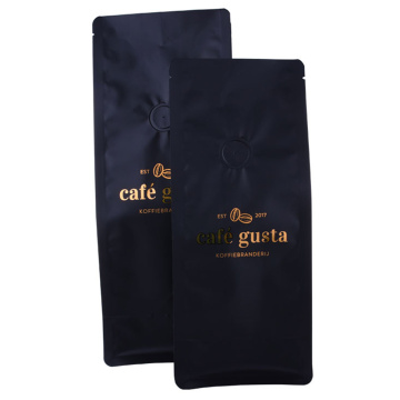 Bolsas de café de ponta de ponta biodegradáveis ​​Cafe 1000g