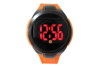 Big Face Silicone Led Watch Digital Countdown Wrist Watch Shockproof