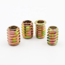 M6 Iron Screws Nut and M8 Iron Insert Nut for Wood