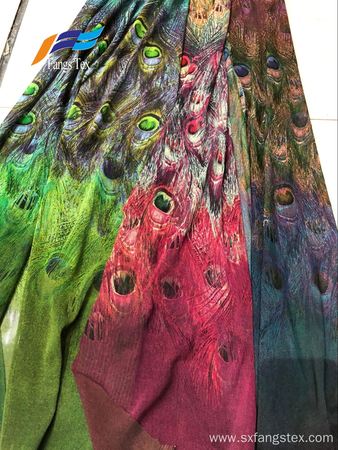 100% Polyester Animal Print Laidies Dress Fabrics