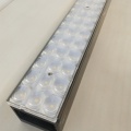 LED Linear Pendant Light Fixtures Black White Finish