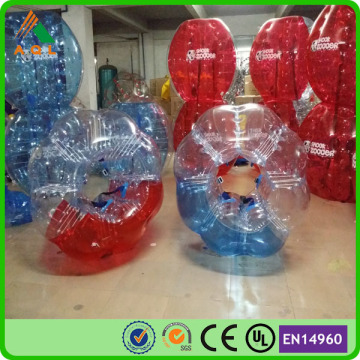 custom color cheap TPU bumper ball/ human inflatable bumper bubble ball toy