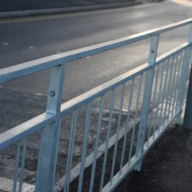 Roadside Pedestrian Safety Guardrails
